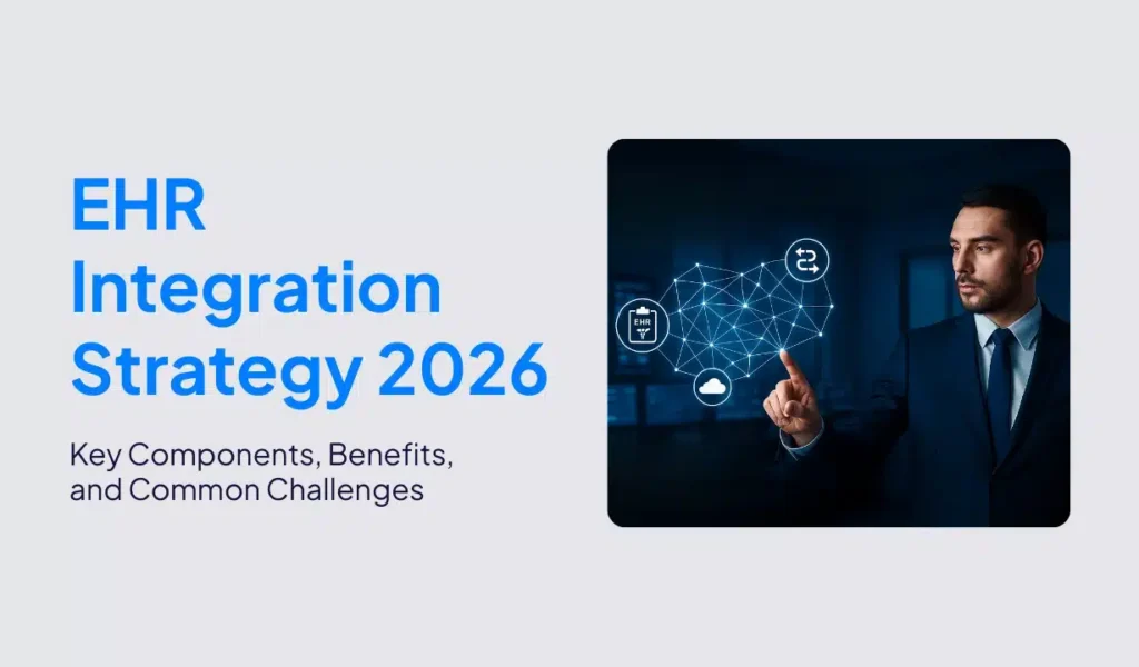 Visual representation of the 2026 EHR integration strategy, detailing goals and methods for effective healthcare data management.