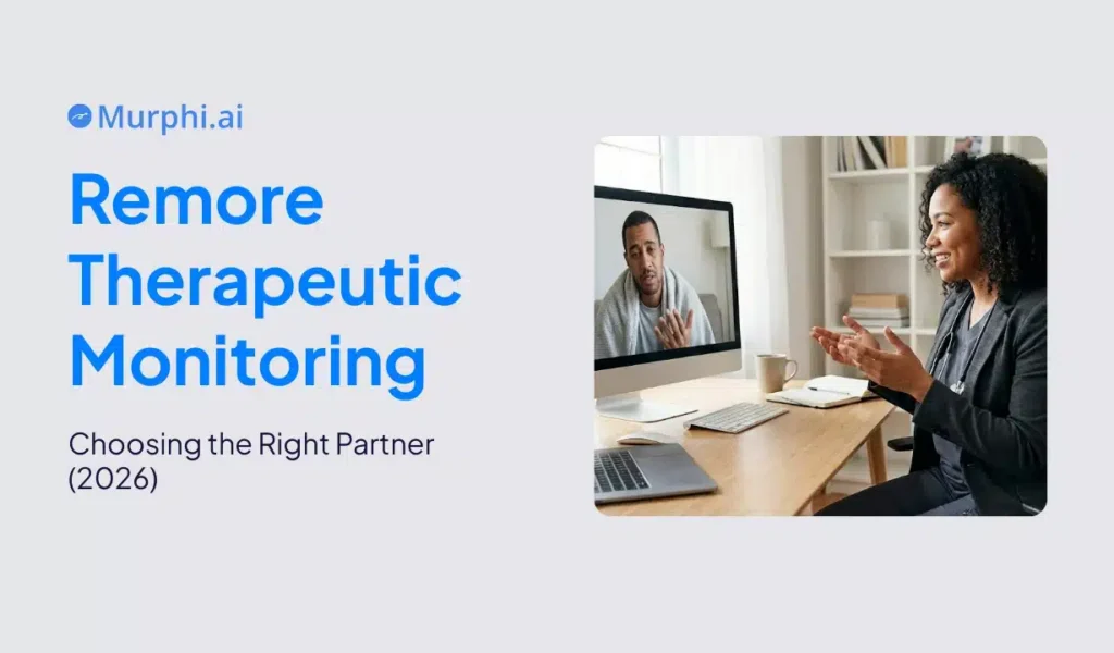 Visual representation of choosing the right partner for remote therapeutic monitoring solutions.